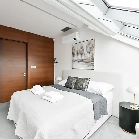 Presidential Penthouse, 303m2, Jacuzzi On Terrace, Sauna, 6bdrm, 4bthrm, Ac, Lift 公寓 布拉格
