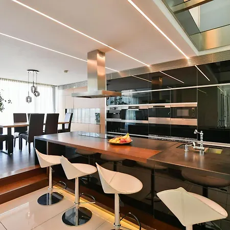 Presidential Penthouse, 303m2, Jacuzzi On Terrace, Sauna, 6bdrm, 4bthrm, Ac, Lift 布拉格