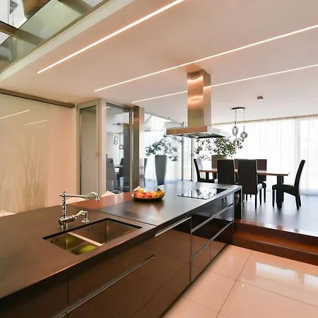 Presidential Penthouse, 303m2, Jacuzzi On Terrace, Sauna, 6bdrm, 4bthrm, Ac, Lift 公寓 布拉格