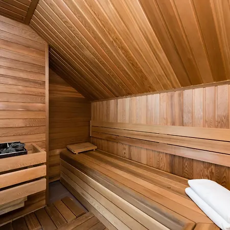 Presidential Penthouse, 303m2, Jacuzzi On Terrace, Sauna, 6bdrm, 4bthrm, Ac, Lift Daire Prag